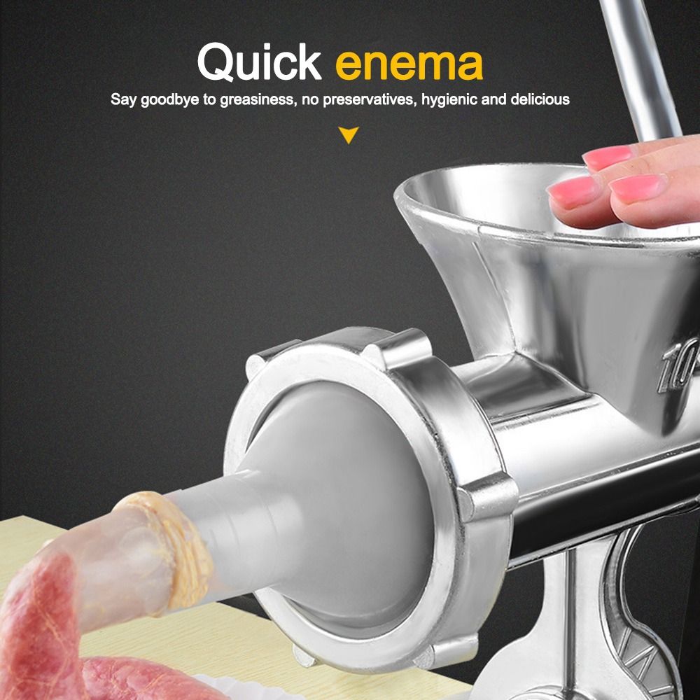 Kitchen Gadgets Mixer - เครื่องบดเนื้อแบบมือหมุน ประหยัดพื้นที่ อเนกประสงค์ ใช้ทำไส้กรอก ผสมเนื้อ อุปกรณ์ครัว