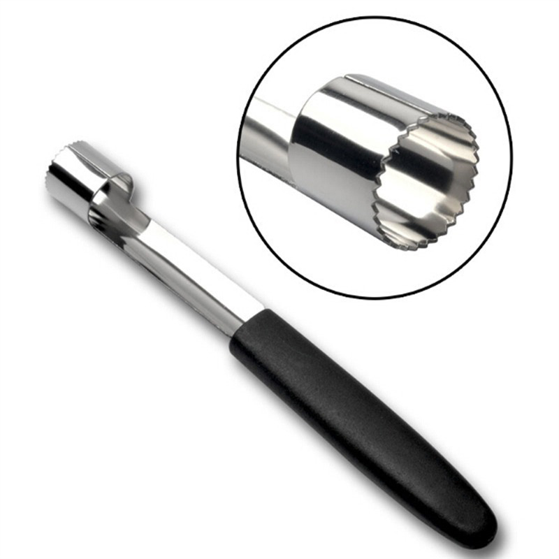 Kitchen Gadgets Usa - ที่คว้านเมล็ดแอปเปิ้ล ที่แยกเมล็ดลูกแพร์ ที่คว้านเมล็ดผลไม้แบบหมุน ที่แยกเมล็ดพริกไทย อุปกรณ์ครัวสแตนเลส