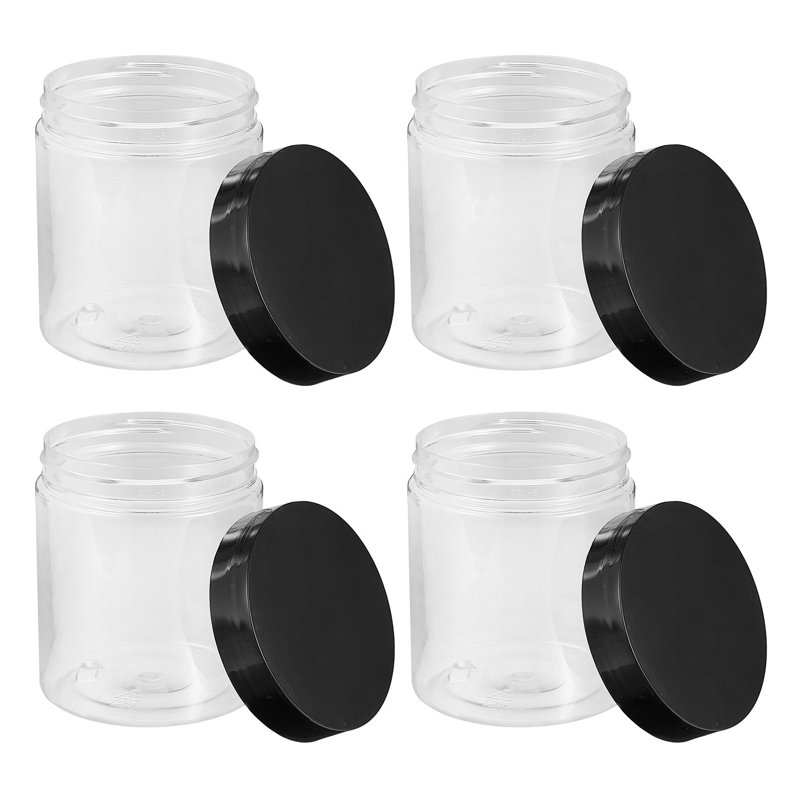 Food Storage Containers - 12 ชิ้น กระปุกพลาสติกใสปิดผนึกสำหรับเก็บอาหาร ภาชนะจัดเก็บในครัว กระปุกสุญญากาศสำหรับซีเรียล ข้าว