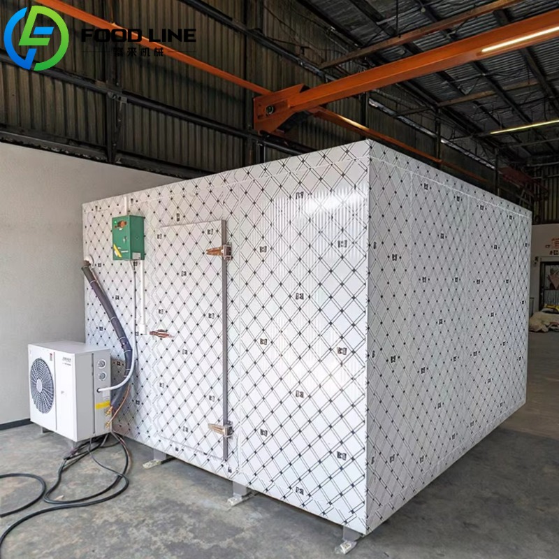 Food Storage Containers - ตู้แช่เย็นแบบกำหนดเองสำหรับเก็บอาหารเย็น ห้องเย็นสำหรับเนื้อสัตว์และขนมขบเคี้ยว ชุดเครื่องทำความเย็นสำหรับการแปรรูปและจัดเก็บอาหาร