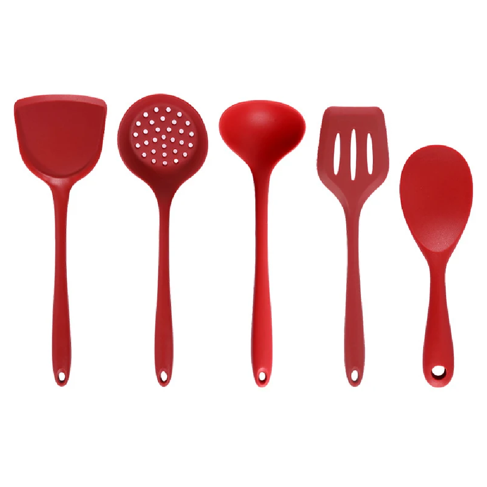 Kitchen Gadgets And Appliances - ชุดอุปกรณ์เครื่องครัวทำจากซิลิโคนเครื่องใช้ในครัวซิลิโคนกันความร้อนอุปกรณ์พื้นฐานสำหรับทำเครื่องครัวไม่ติด