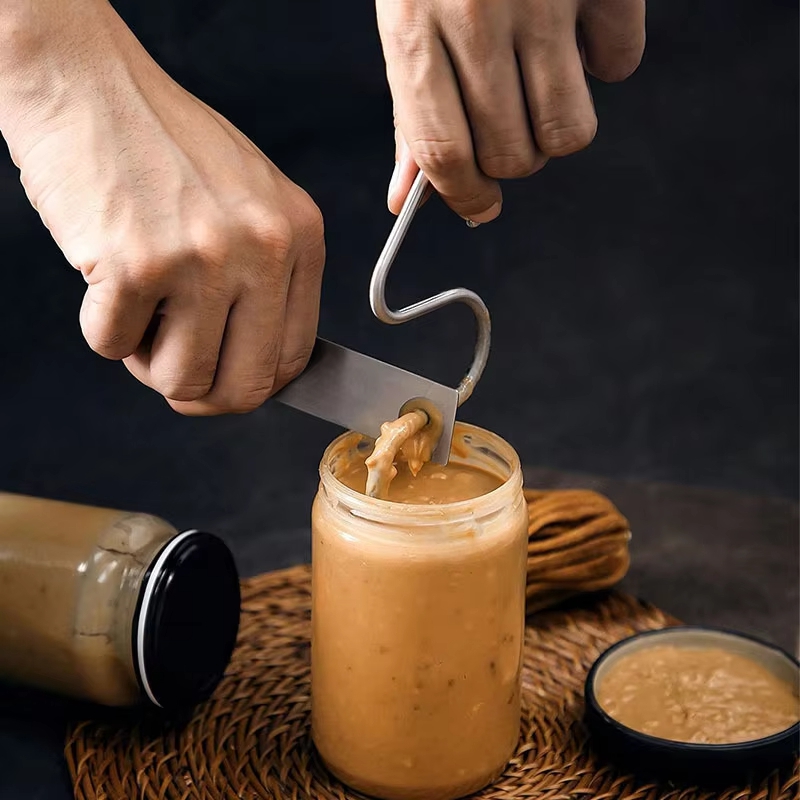Kitchen Gadgets Mixer - เครื่องคนเนยถั่วสแตนเลส ไม่ทำให้เนยถั่วเหลือใช้ ทำความสะอาดง่าย ใช้งานง่าย ไม่ต้องใช้ไฟฟ้า อุปกรณ์ครัว