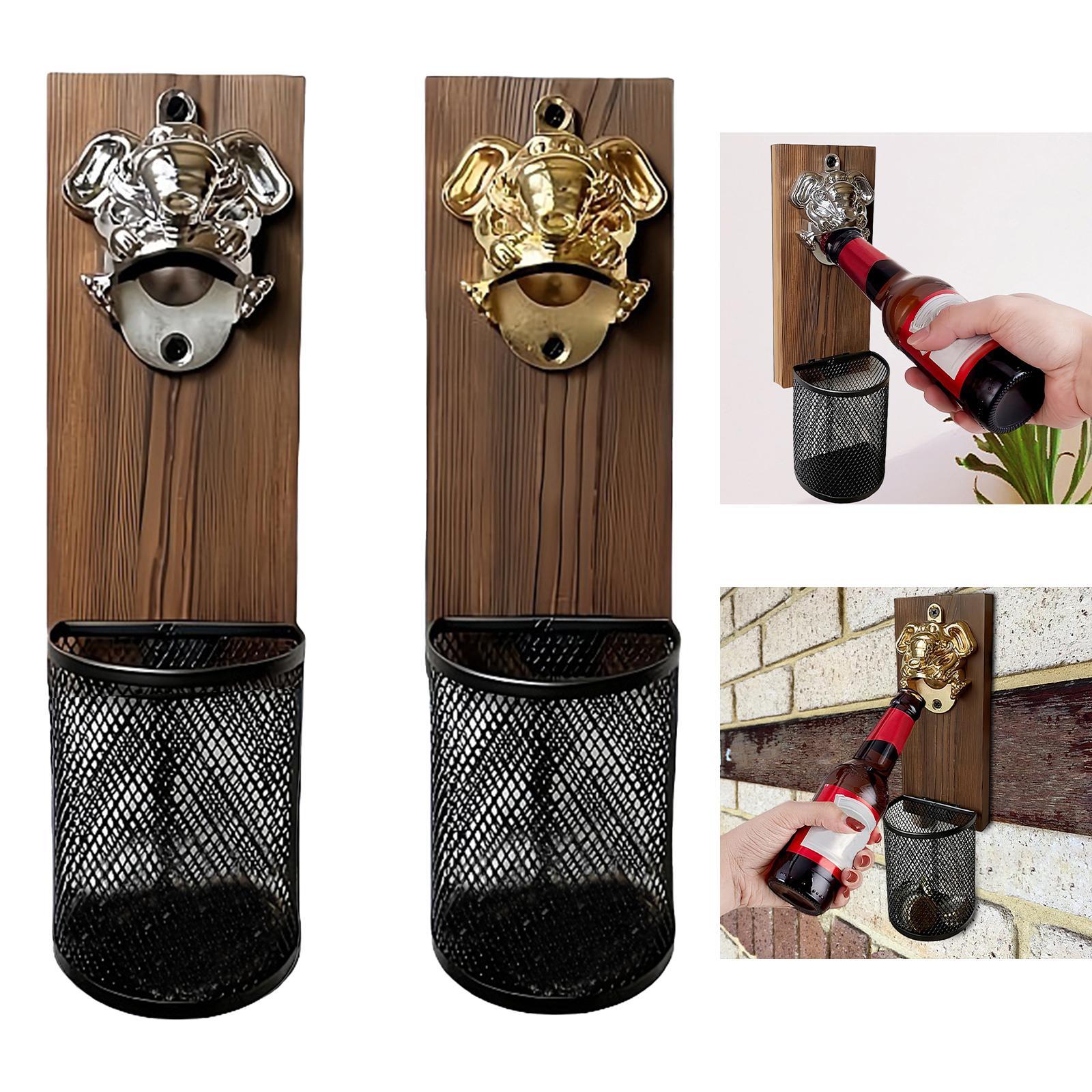 Kitchen Room Gadgets - ที่เปิดขวดแม่เหล็กตกแต่ง Gadget ครัวตกแต่งบ้านติดผนังที่เปิดขวดสําหรับห้องนั่งเล่นของขวัญบาร์ตู้เย็น
