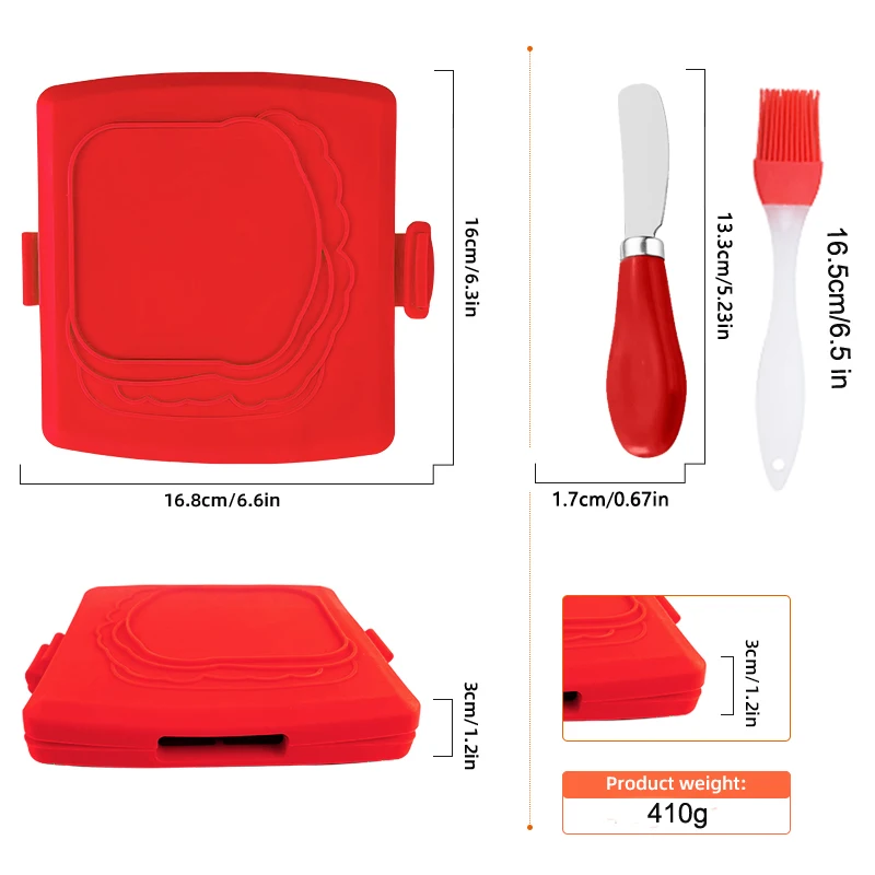 เครื่องปิ้งขนมปังแบบ 3 ชิ้น พร - Kitchen Gadgets Baking บทวิจารณ์และราคา