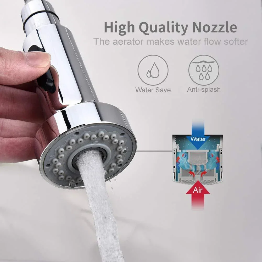 ห้องครัวดึงออกก๊อกน้ําหัวฉีด A - Kitchen Gadgets Mixer บทวิจารณ์และราคา
