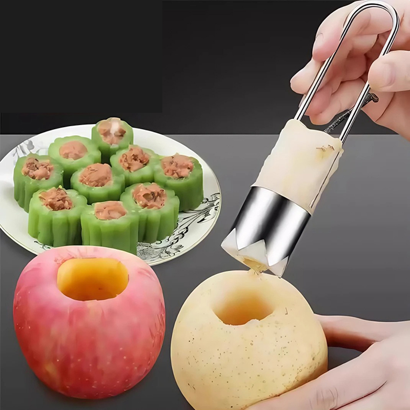 ผลไม้สแตนเลส Core Remover Appl - Kitchen Home Gadgets บทวิจารณ์และราคา