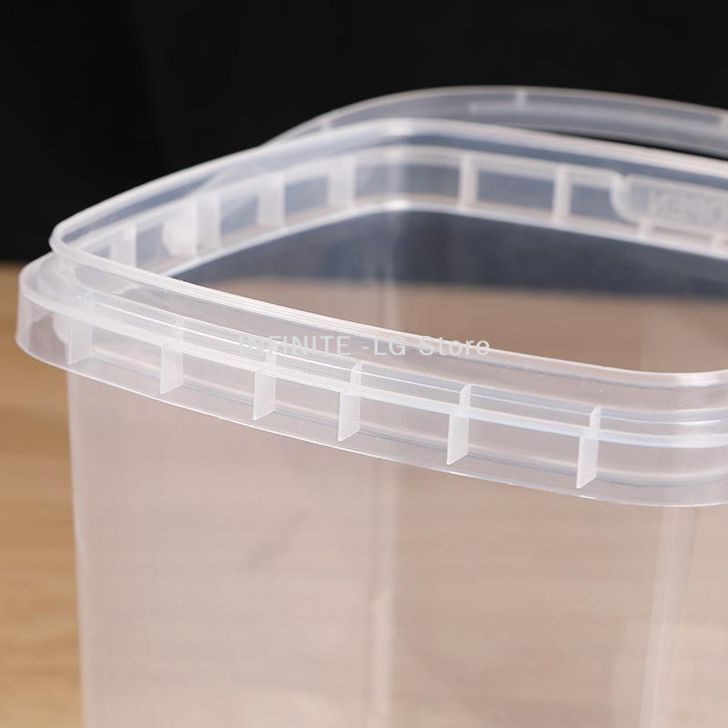 10 ชิ้น ถังพลาสติก 500/1000 มล - Food Storage Containers บทวิจารณ์และราคา
