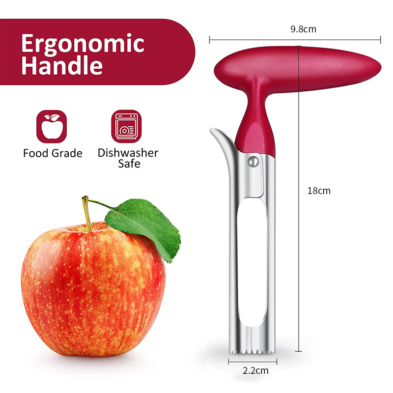 ที่คว้านเมล็ดแอปเปิ้ลแบบพรีเมี - Apple Corer Slicer บทวิจารณ์และราคา