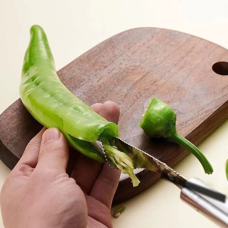ชุดเครื่องมือคว้านเมล็ดพริกฮาล - Apple Corer Slicer บทวิจารณ์และราคา