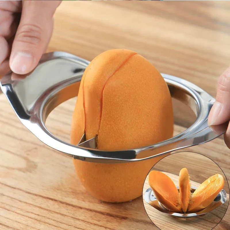 เครื่องตัดมะม่วงสแตนเลสเครื่อง - Apple Corer Slicer บทวิจารณ์และราคา