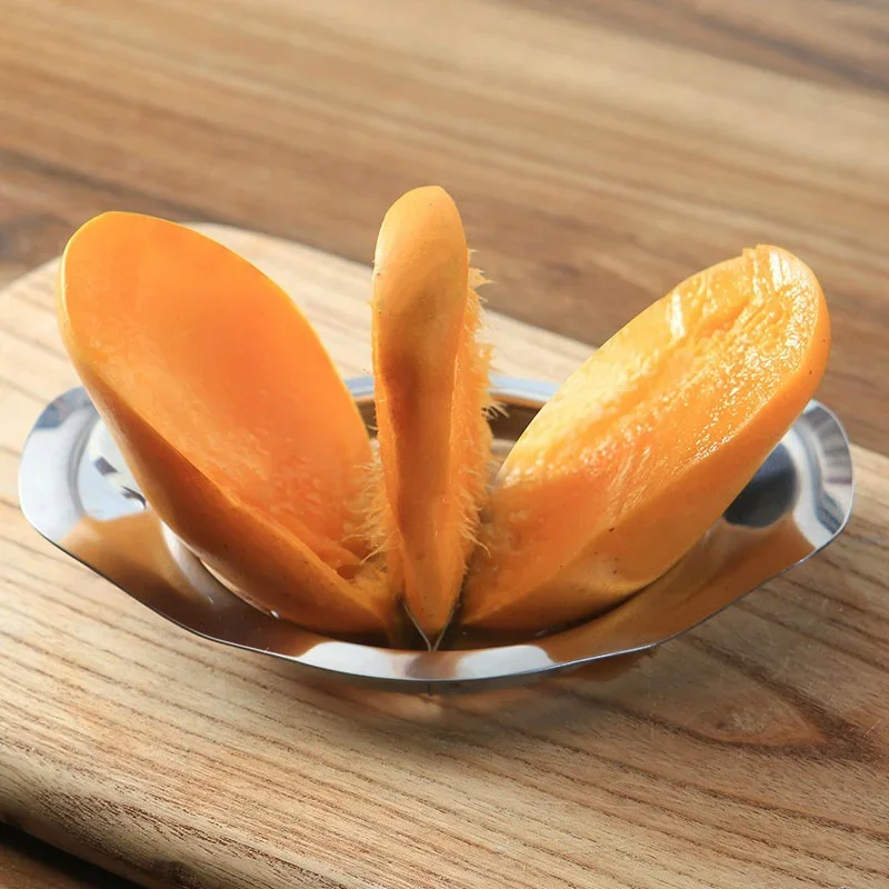 เครื่องตัดมะม่วงสแตนเลสเครื่อง - Apple Corer Slicer บทวิจารณ์และราคา