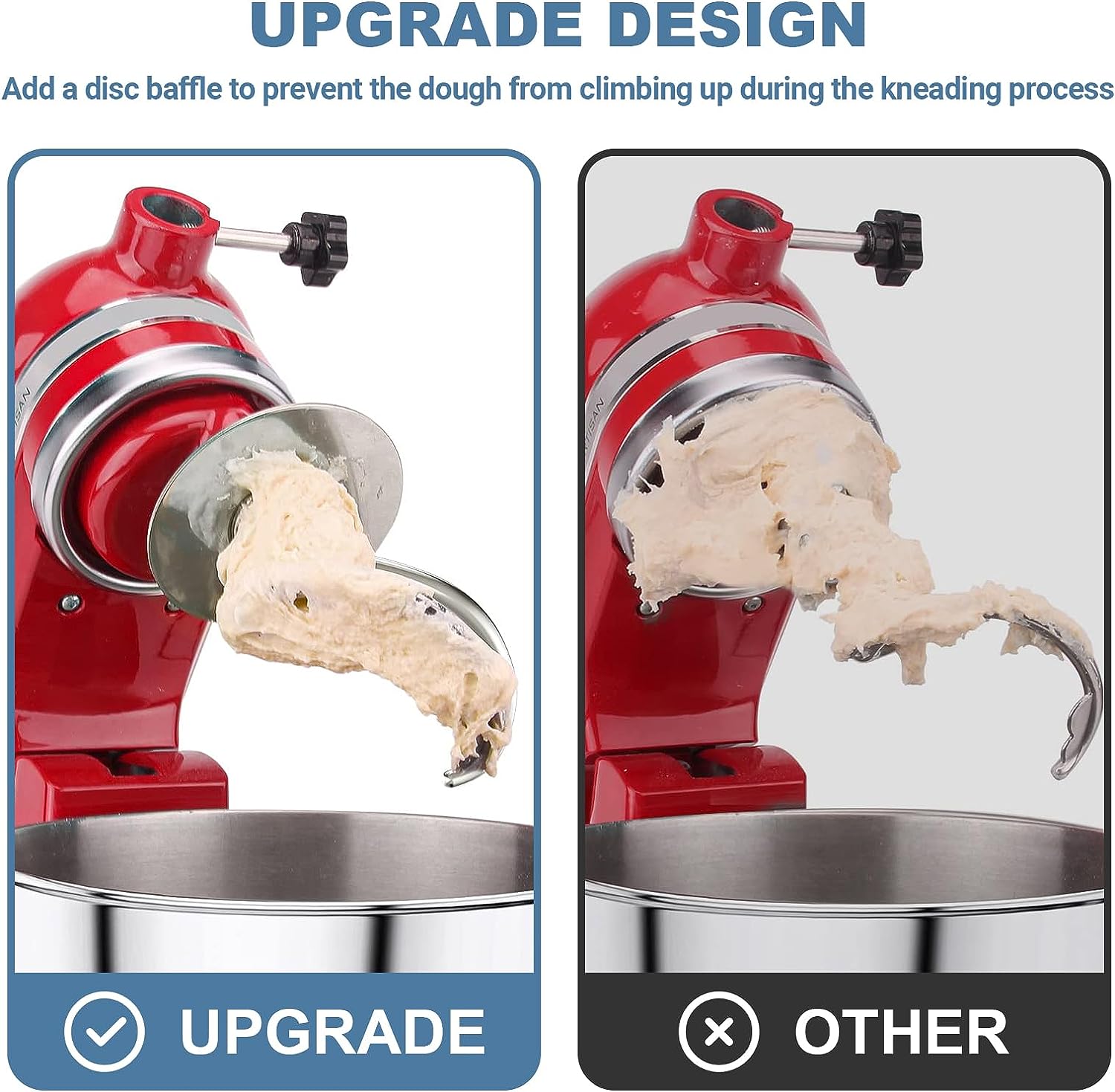 ตะขอยึดแป้งแบบเกลียวสำหรับใช้ก - Kitchen Gadgets Mixer บทวิจารณ์และราคา