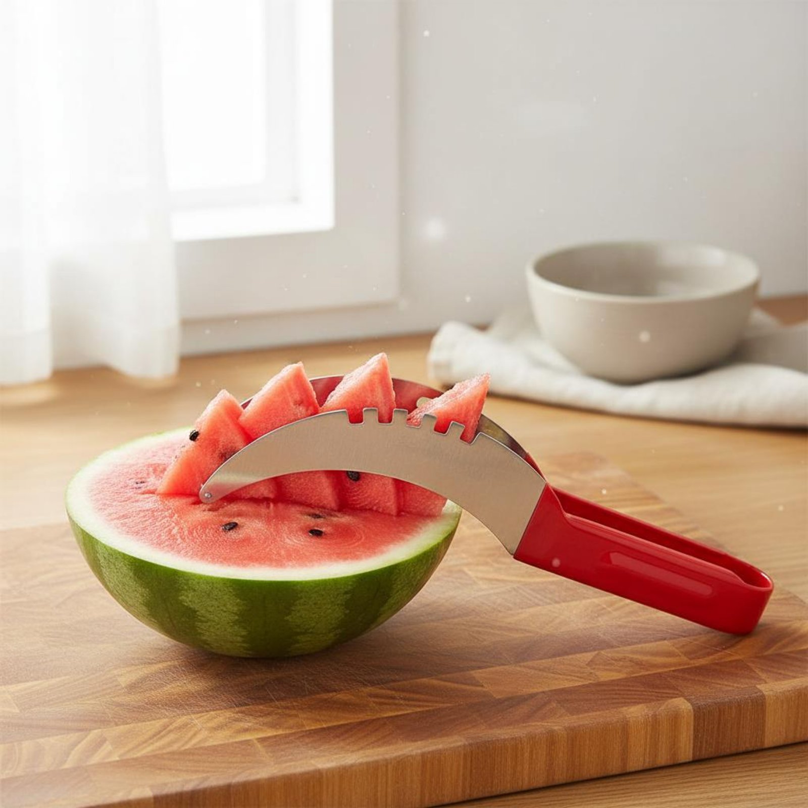 เครื่องตัดแตงโมแบบลูกเต๋า วัสด - Kitchen Gadgets Usa บทวิจารณ์และราคา