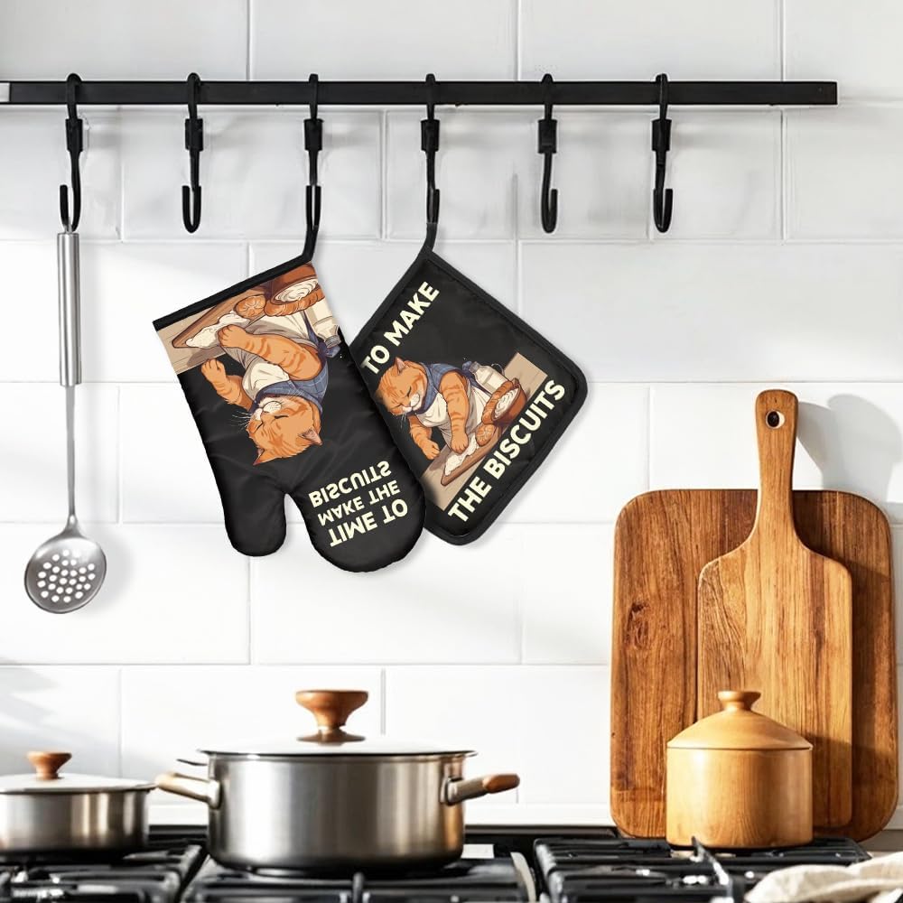 ชุดถุงมือกันความร้อนและที่รองห - Kitchen Gadgets For Dad บทวิจารณ์และราคา
