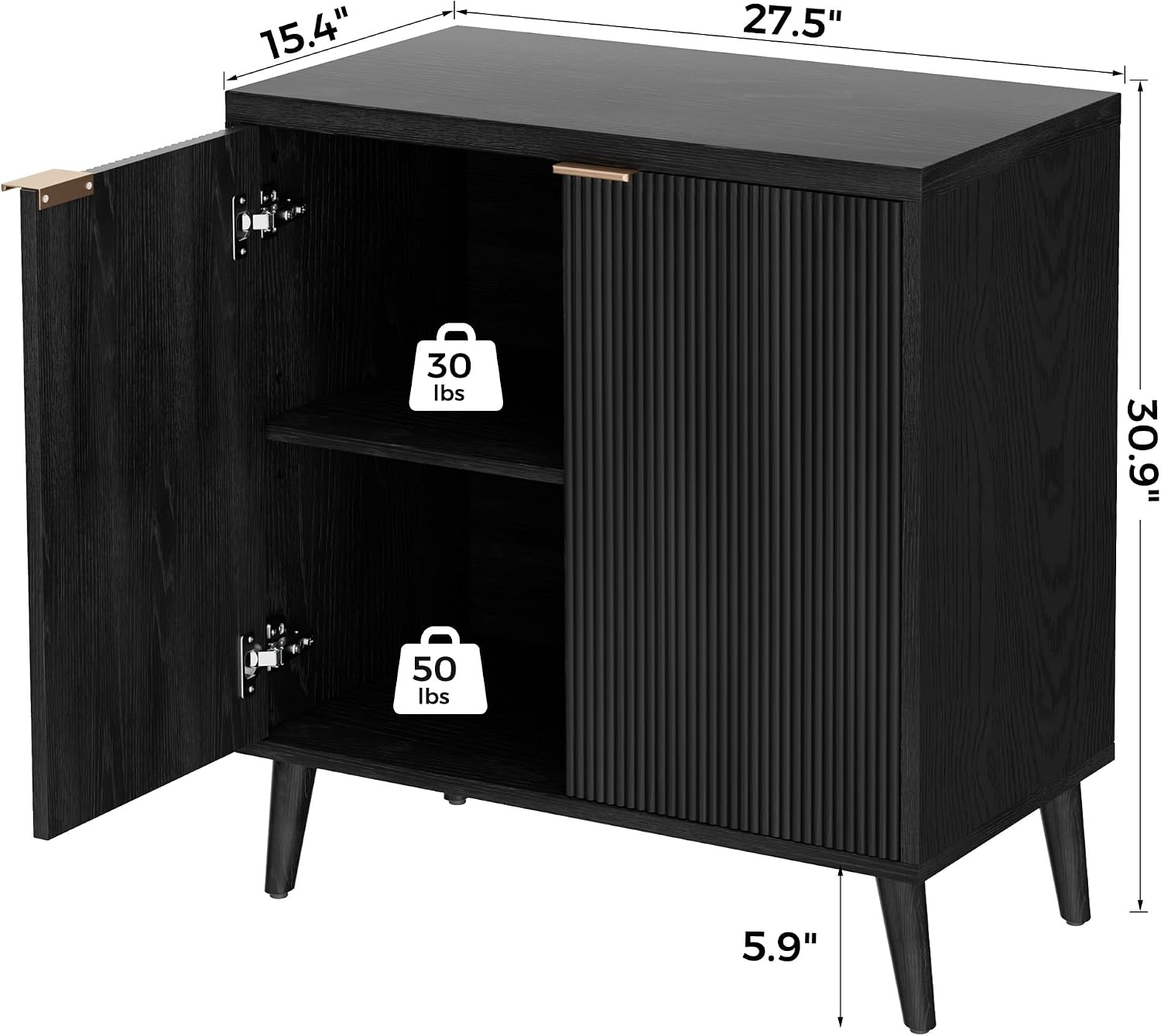 ตู้บุฟเฟ่ต์ลายลูกฟูกพร้อมที่เก - Kitchen Gadgets Organizer บทวิจารณ์และราคา