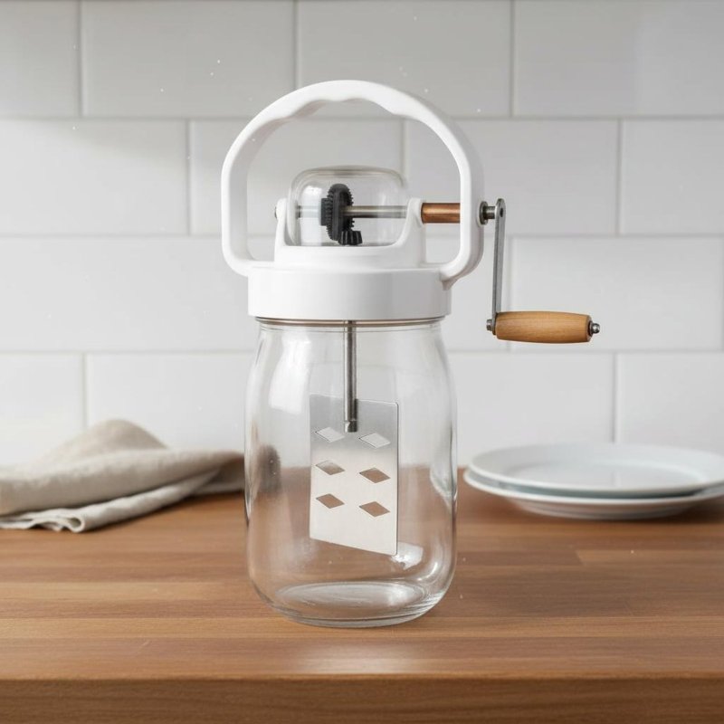 เครื่องทำเนยแบบหมุนมือ ทำความส - Kitchen Gadgets Mixer บทวิจารณ์และราคา