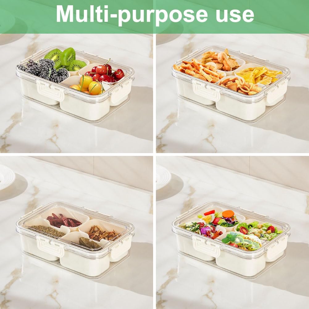 กล่องเก็บอาหารแบบพกพา, กล่องเก - Kitchen Gadgets Organizer บทวิจารณ์และราคา