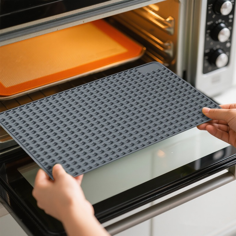 แผ่นรองป้องกันไมโครเวฟทนอุณหภู - Kitchen Gadgets Organizer บทวิจารณ์และราคา