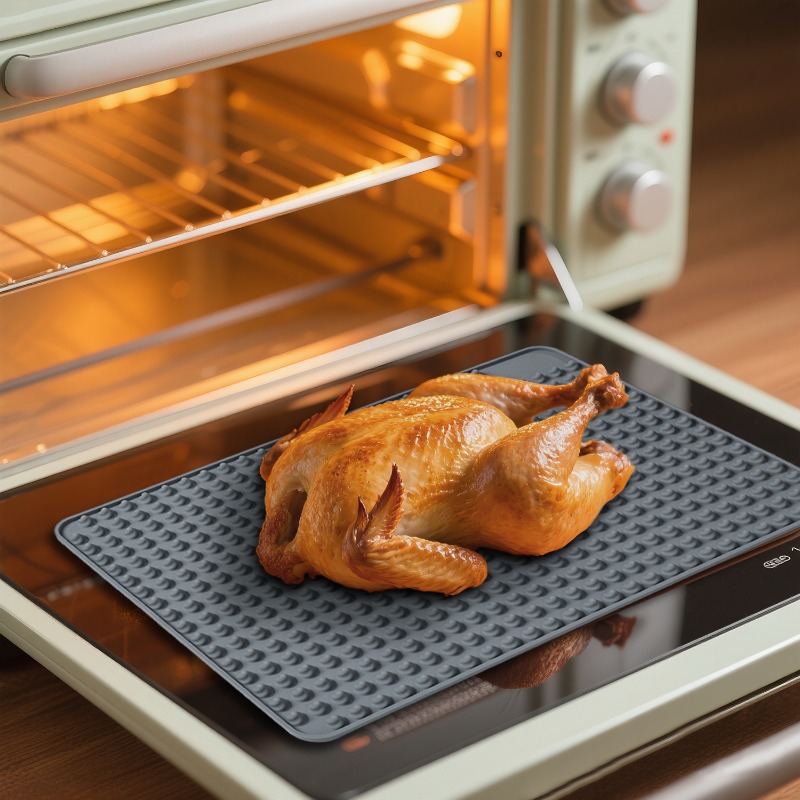 แผ่นรองป้องกันไมโครเวฟทนอุณหภู - Kitchen Gadgets Organizer บทวิจารณ์และราคา