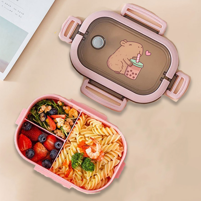 กล่องข้าวกลางวันลายคาปิบาร่า ล - Food Storage Containers บทวิจารณ์และราคา