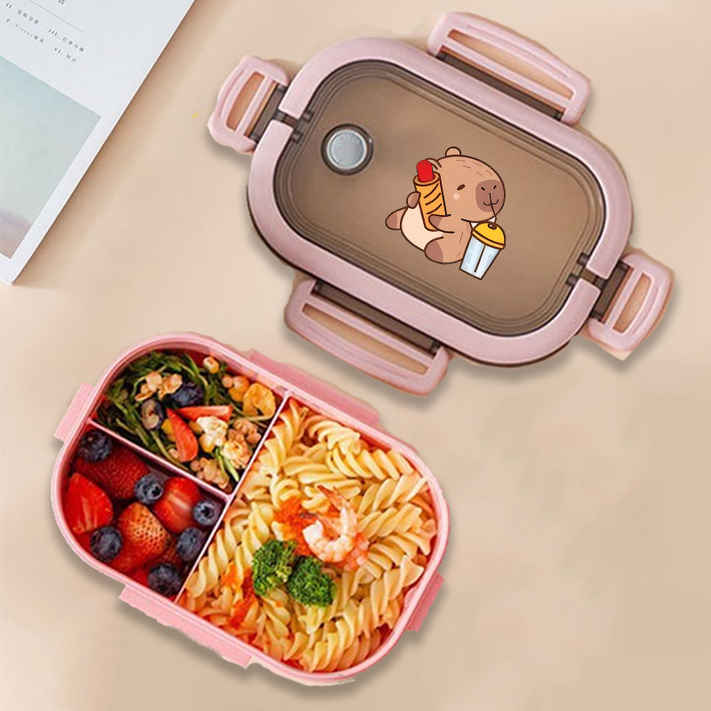 กล่องข้าวกลางวันลายคาปิบาร่า ล - Food Storage Containers บทวิจารณ์และราคา