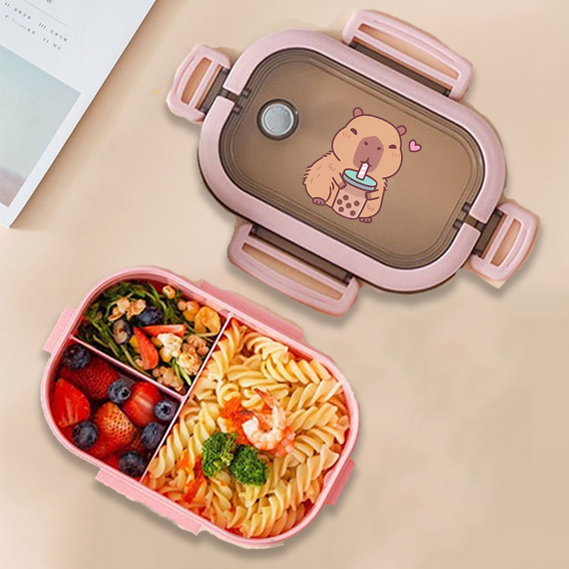 กล่องข้าวกลางวันลายคาปิบาร่า ล - Food Storage Containers บทวิจารณ์และราคา