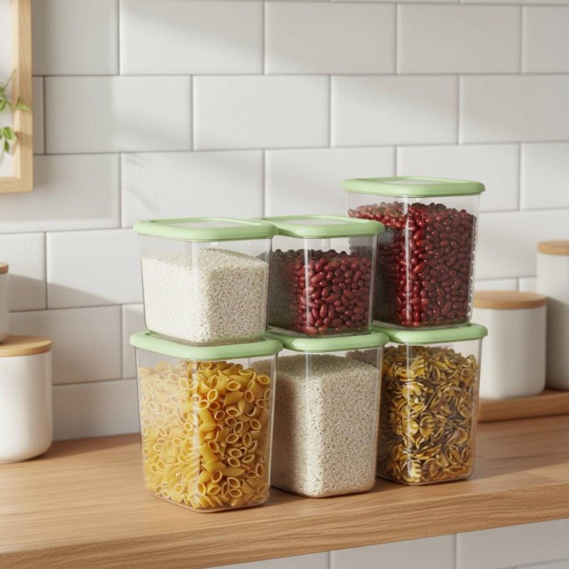ชุดกล่องถนอมอาหารสุญญากาศ 6 ชิ - Food Storage Containers บทวิจารณ์และราคา