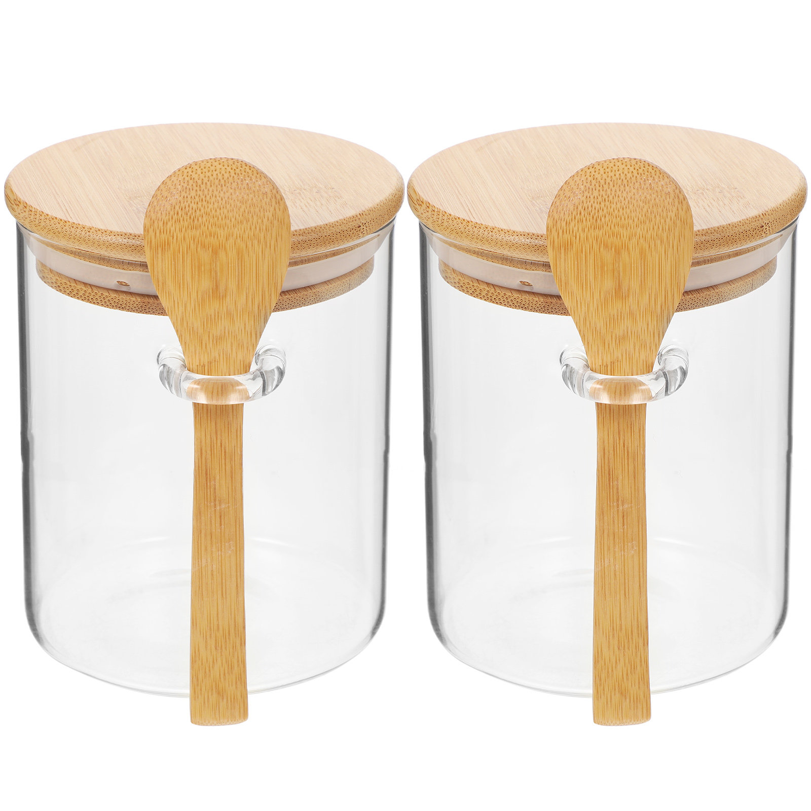 2 ชิ้น ภาชนะเก็บแป้งน้ำตาล โถใ - Food Storage Containers บทวิจารณ์และราคา