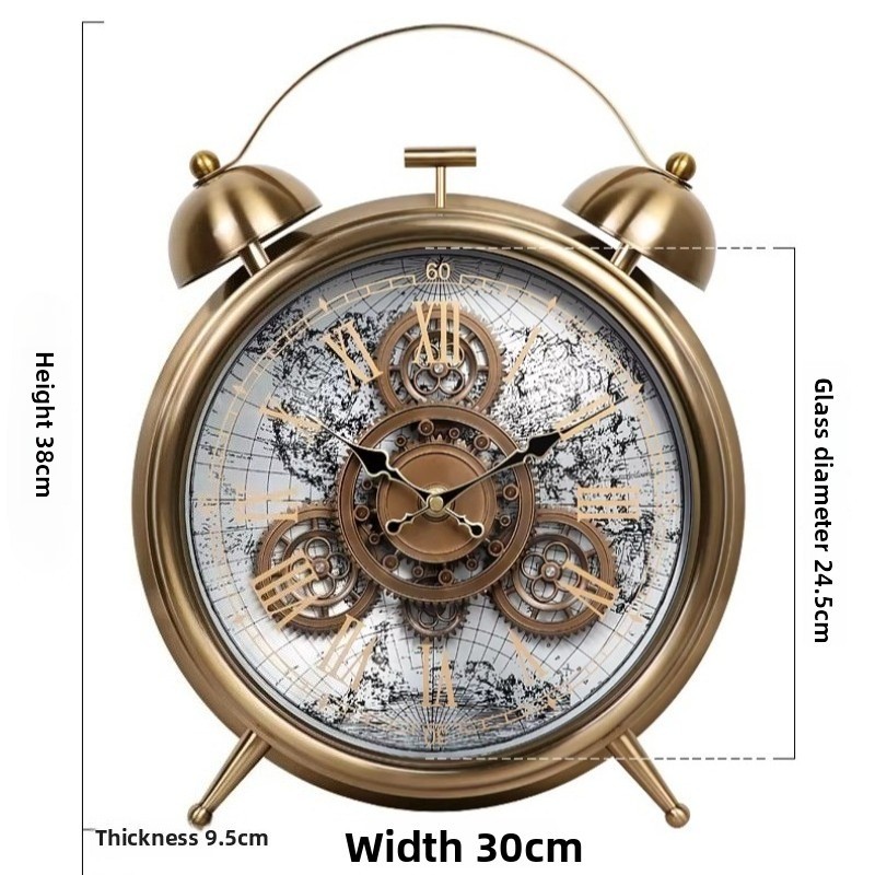 นาฬิกาตั้งโต๊ะสไตล์อเมริกัน นา - Kitchen Room Gadgets บทวิจารณ์และราคา