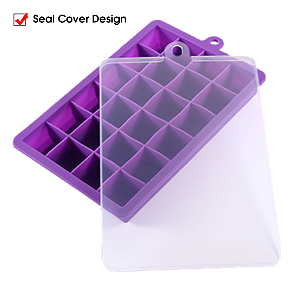 ถาดน้ำแข็งซิลิโคน 24 ช่อง แบบม - Kitchen Gadgets Baking บทวิจารณ์และราคา