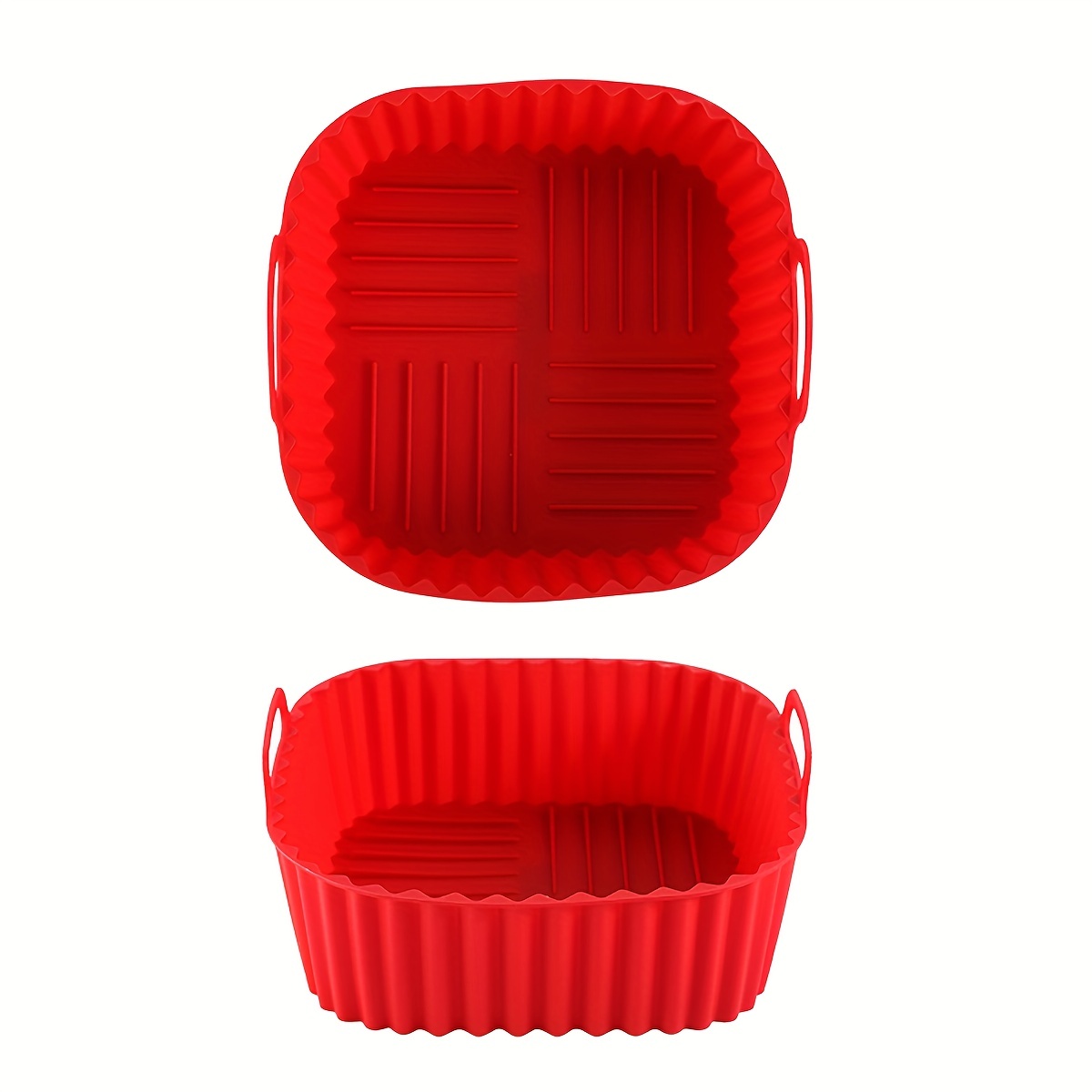 ซับหม้อทอดอากาศซิลิโคนทรงสี่เห - Kitchen Gadgets Baking บทวิจารณ์และราคา
