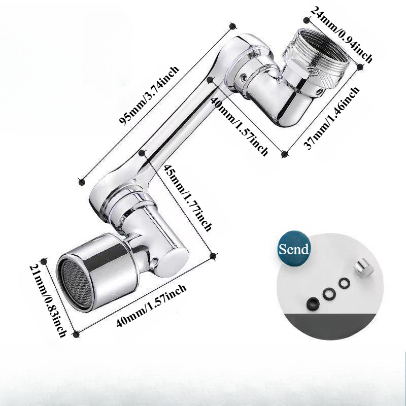 นิวยูนิเวอร์แซล 1080 °   หัวฉี - Kitchen Gadgets Mixer บทวิจารณ์และราคา