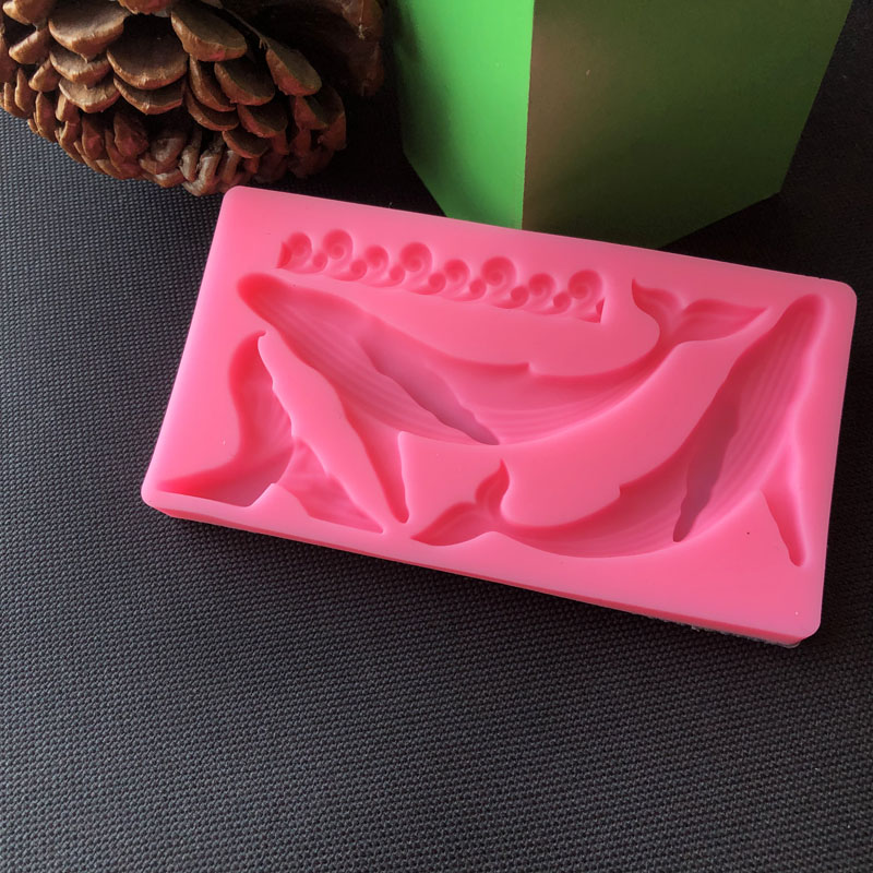 ปลาวาฬ DIY ซิลิโคนแม่พิมพ์ Oce - Kitchen Gadgets Baking บทวิจารณ์และราคา