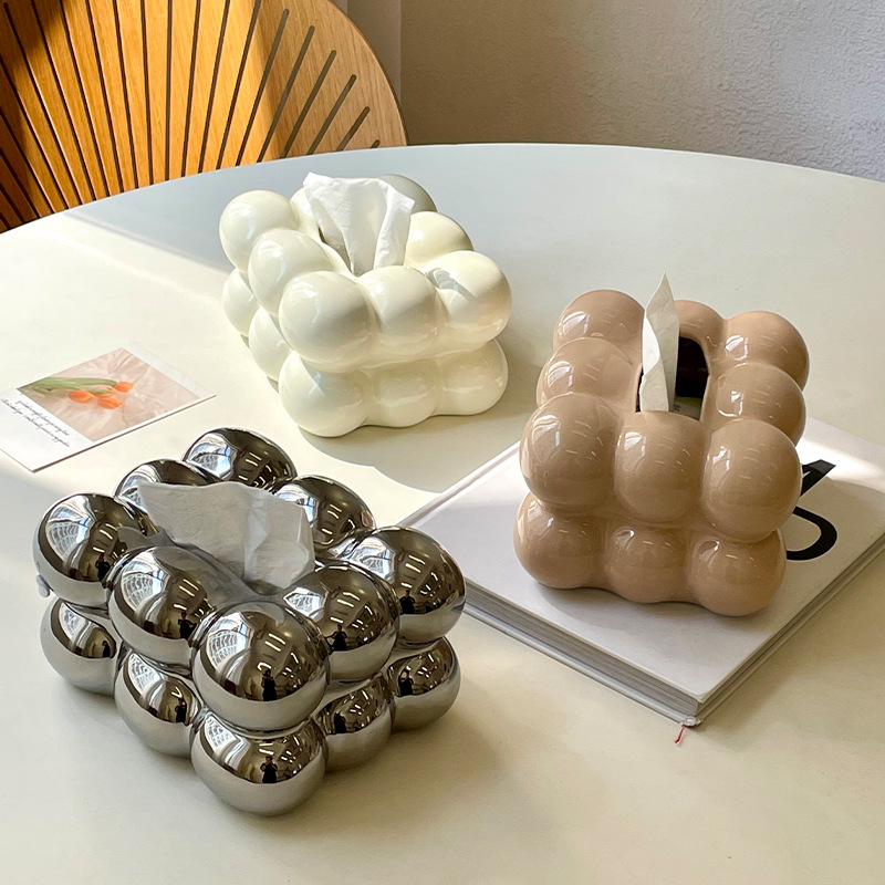 กล่องกระดาษทิชชู่หรูหรา กล่องก - Kitchen Room Gadgets บทวิจารณ์และราคา