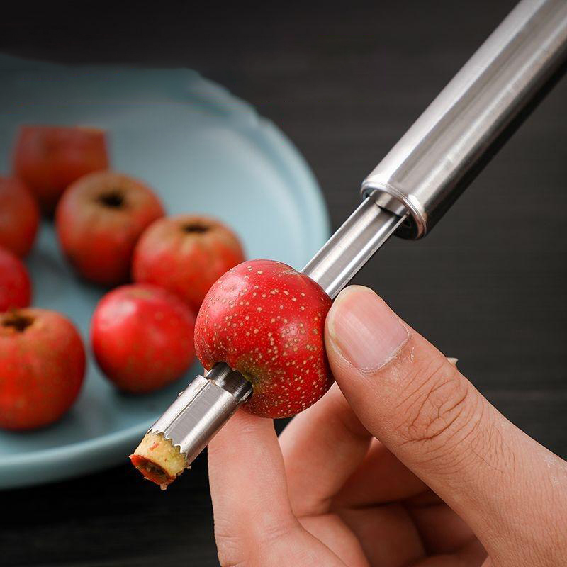 ที่คว้านผลไม้สแตนเลส ที่เอาเมล - Apple Corer Slicer บทวิจารณ์และราคา