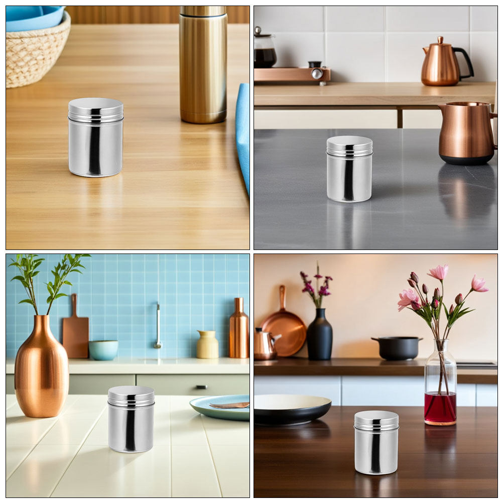 กระปุกสแตนเลส 2 ชิ้น 304 สำหรั - Food Storage Containers บทวิจารณ์และราคา