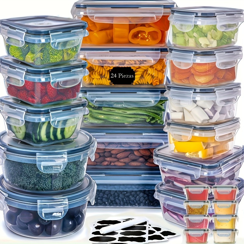 ชุดเก็บอาหารปลอดสาร BPA 48 ชิ้ - Kitchen Gadgets Organizer บทวิจารณ์และราคา