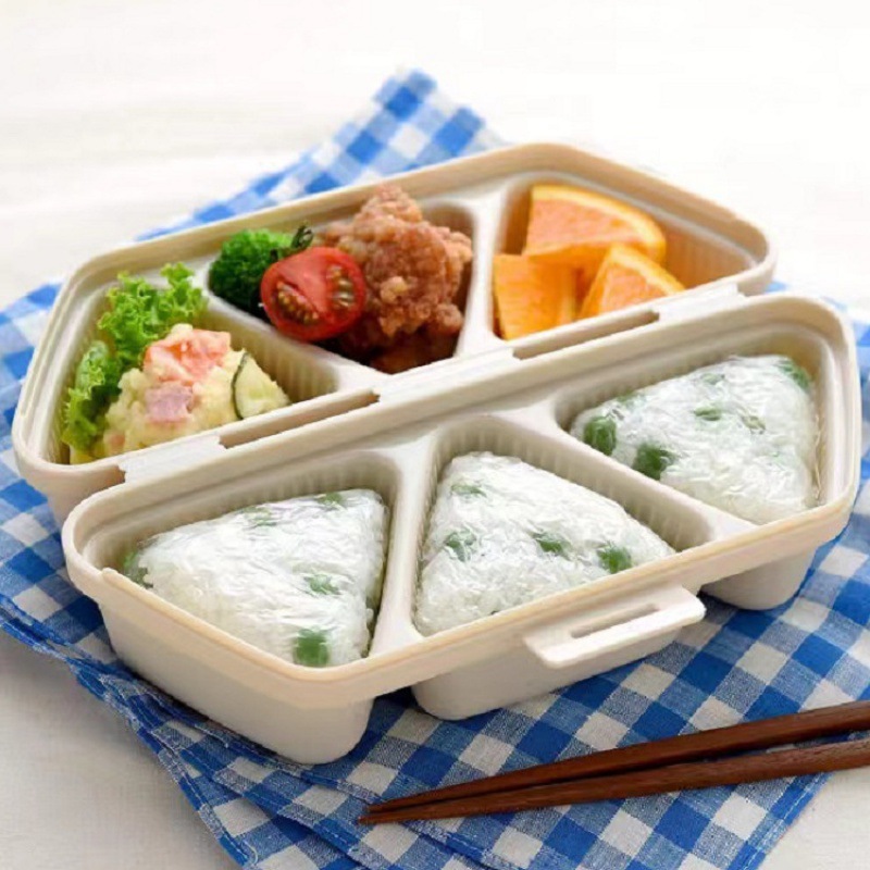 แม่พิมพ์ซูชิรูปสามเหลี่ยม 6 ช่ - Kitchen Gadgets Japanese บทวิจารณ์และราคา