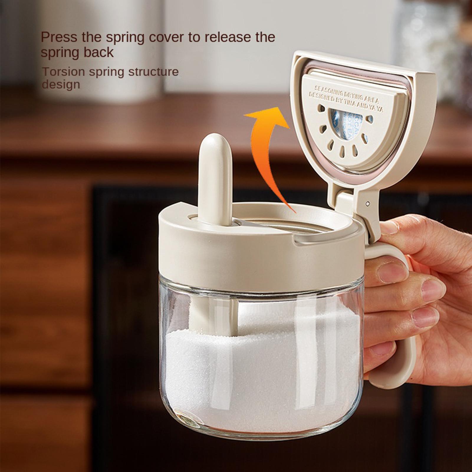 โถใส่เครื่องปรุงรส ป้องกันการร - Kitchen Gadgets Organizer บทวิจารณ์และราคา