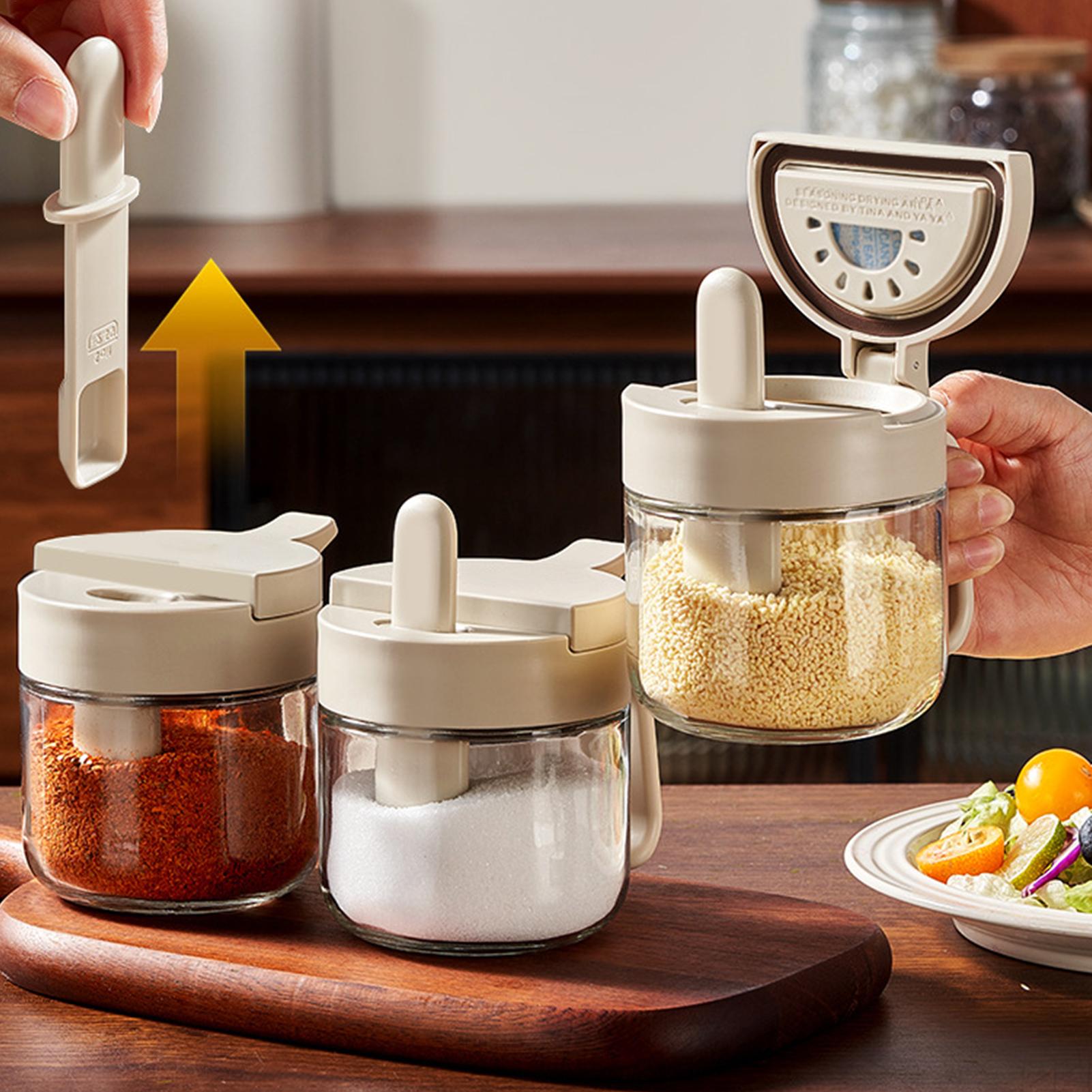 โถใส่เครื่องปรุงรส ป้องกันการร - Kitchen Gadgets Organizer บทวิจารณ์และราคา