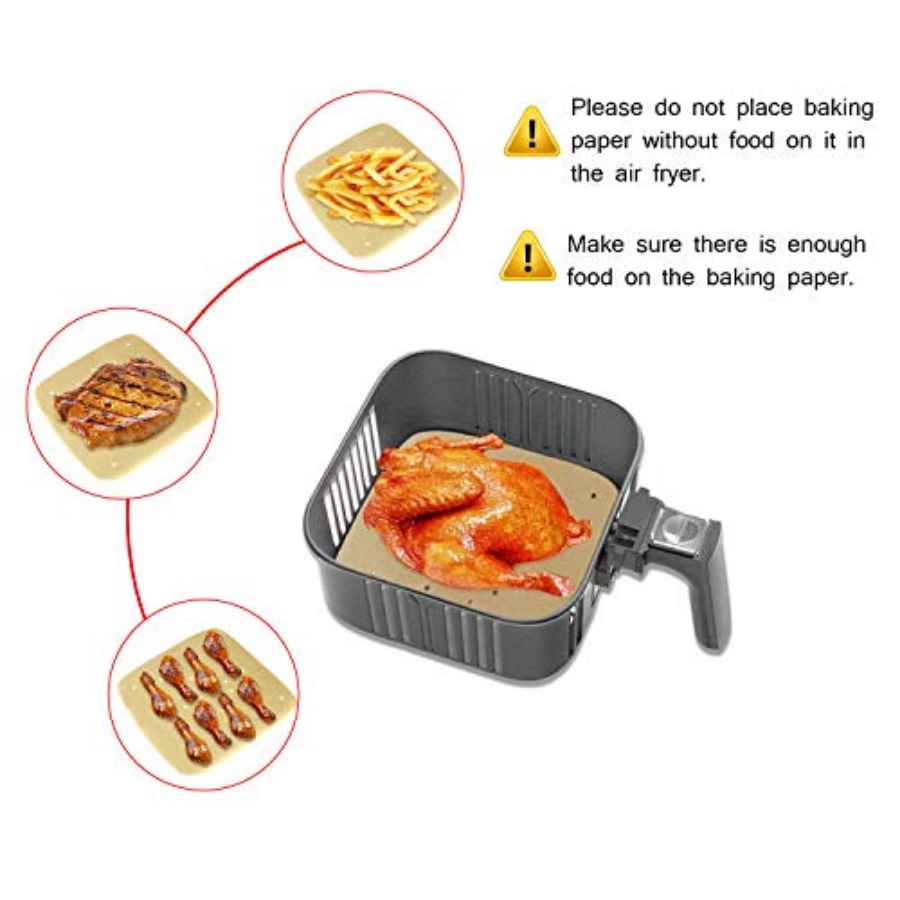 กระดาษรองอบสำหรับหม้อทอดไร้น้ำ - Philips Air Fryer Airfryer Xxl บทวิจารณ์และราคา